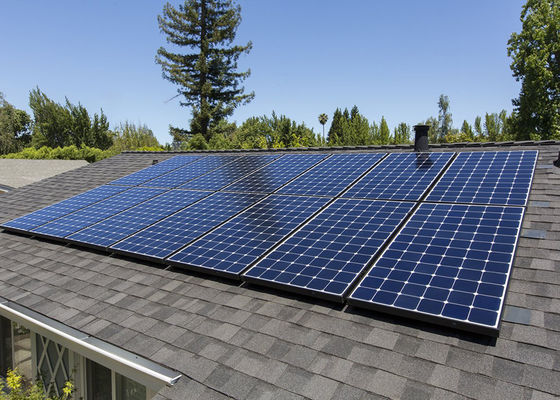 TUV Monocrystalline Silicon Hybrid Solar System Kit Including Lead Acid Battery