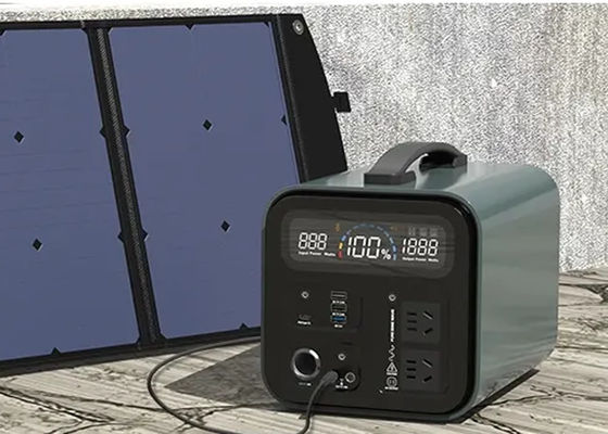 Dc Ac 500W 600w 1000W Lithium Battery Bank Portable Power Station Quick Charge Support