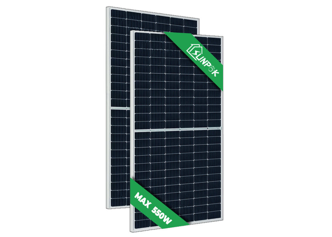 Czarny 450W 550W 600W Mono panele fotowoltaiczne półogniwowy moduł fotowoltaiczny krzemowe ogniwa słoneczne 12BB