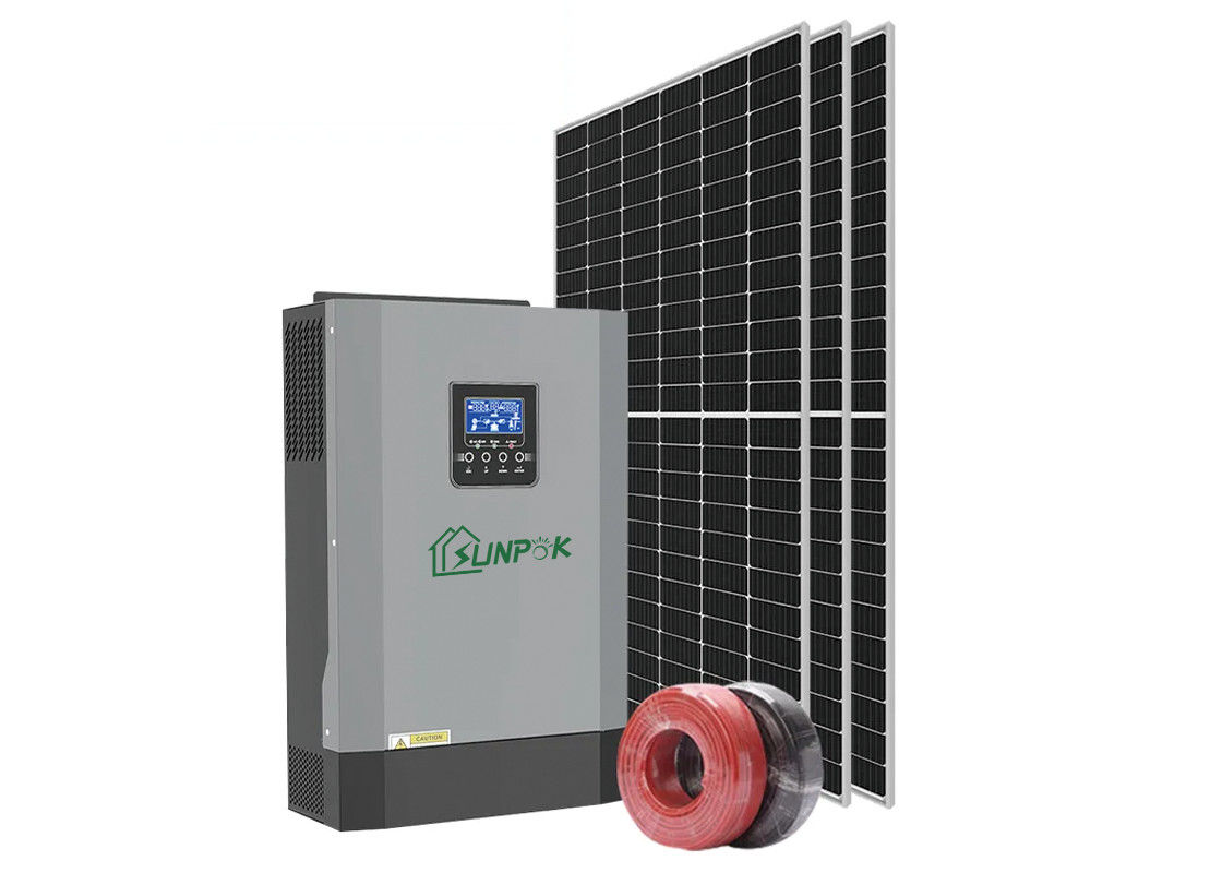 Wyświetlacz LCD Pure Sine Wave Off Grid Inverter 48v 6kva 6000es z przełącznikiem transferu
