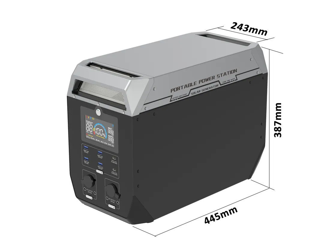 Ładowarka do lampy domowej 2000 W Power Bank Przenośny zestaw Układ słoneczny na kemping Wiejski
