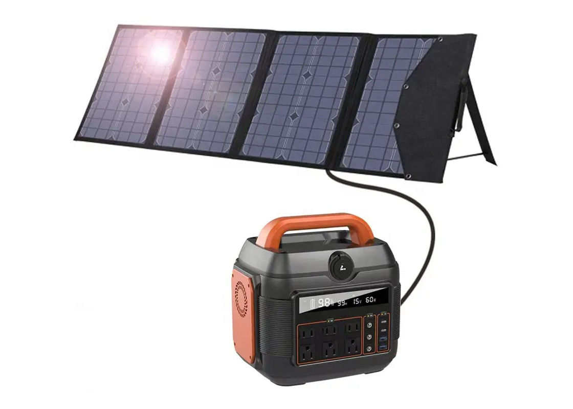 20 V ładowane przez przenośny system zasilania energią słoneczną do elektrowni kempingowej