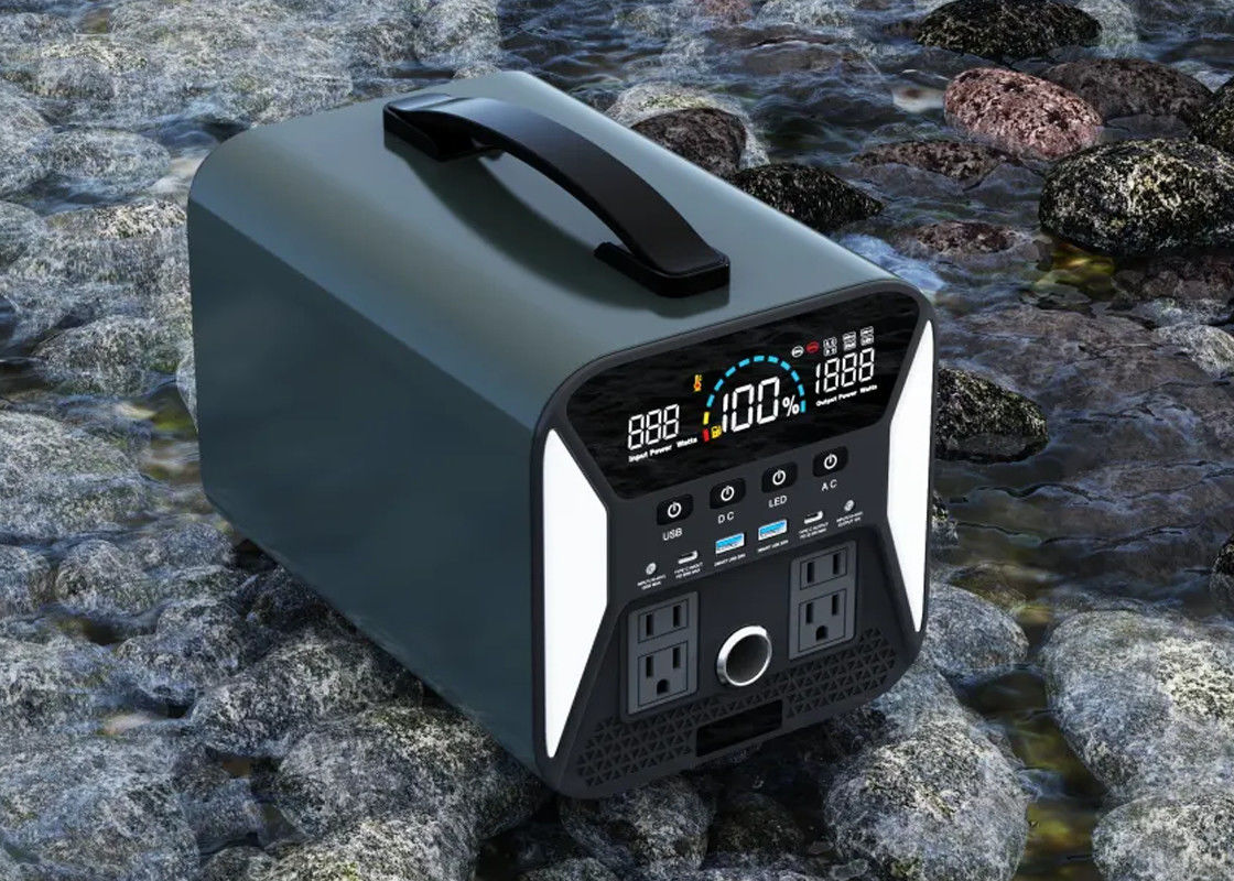 Outdoor Big Size Camping Przenośna elektrownia litowa o dużej pojemności 300w 500w 1000w ogniwo