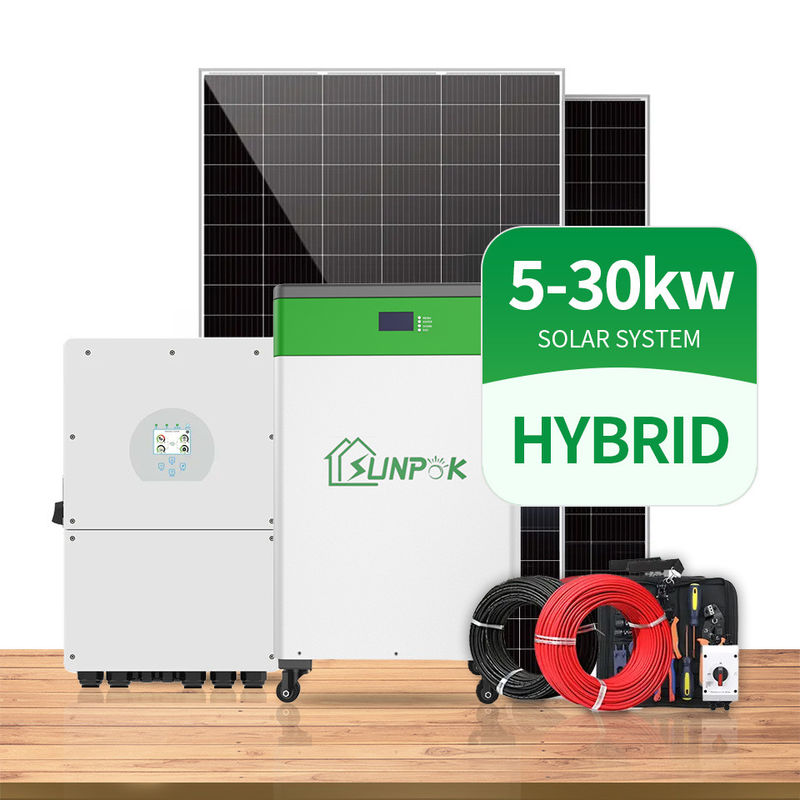 Kompletny zestaw układu słonecznego 10Kw 15Kw 20KW 5000 W On Off Grid Układ słoneczny