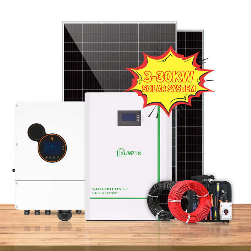Hybrydowy falownik solarny 12 V 2 kW 3 kW 4 kW 5 kW 8 kW Off Grid Tie w połączeniu z