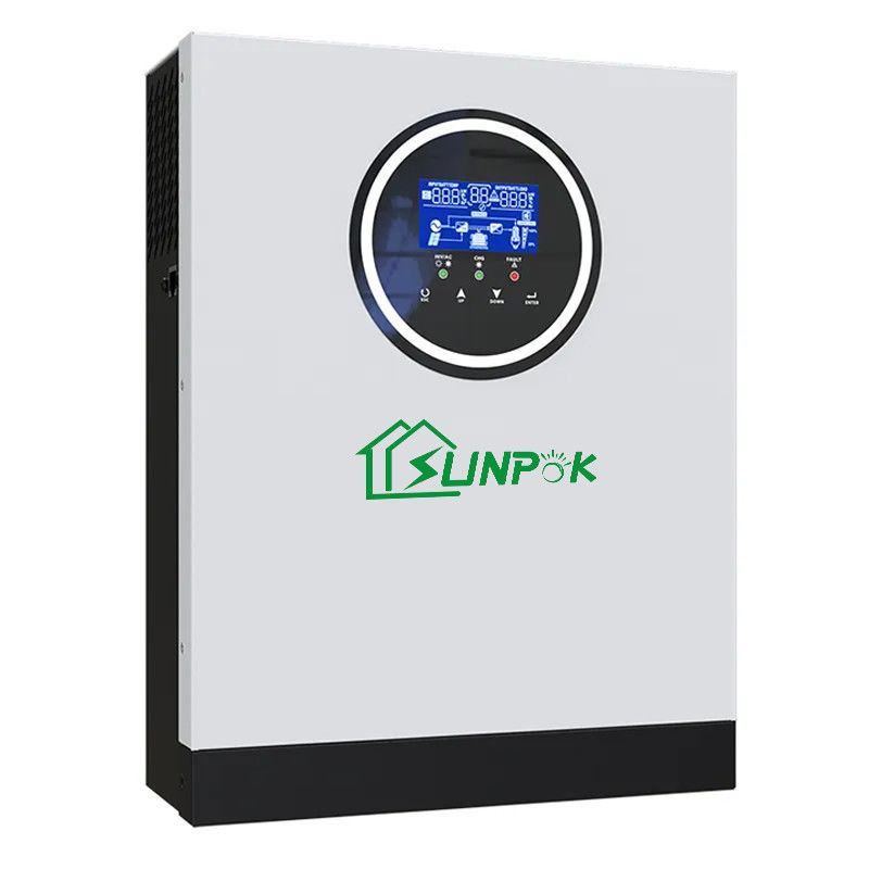 Sunpok 5kw 6kw 7kw na siatce Off Grid falownik solarny do użytku domowego hybrydowy falownik Off Grid
