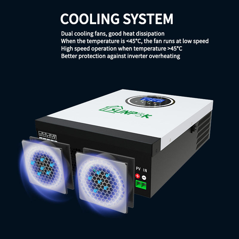 Sunpok 5kw 6kw 7kw na siatce Off Grid falownik solarny do użytku domowego hybrydowy falownik Off Grid