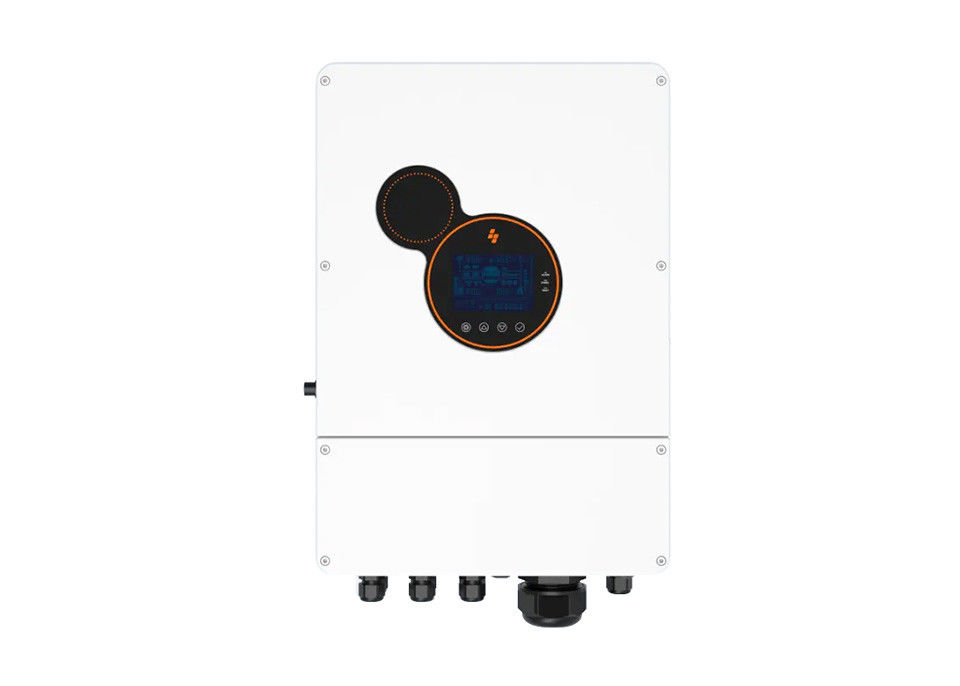 Sunpok 5kva Mppt 450vdc Wejście Pv 220v 48v 5kW On Off Grid Tie Hybrid Solar Inverter