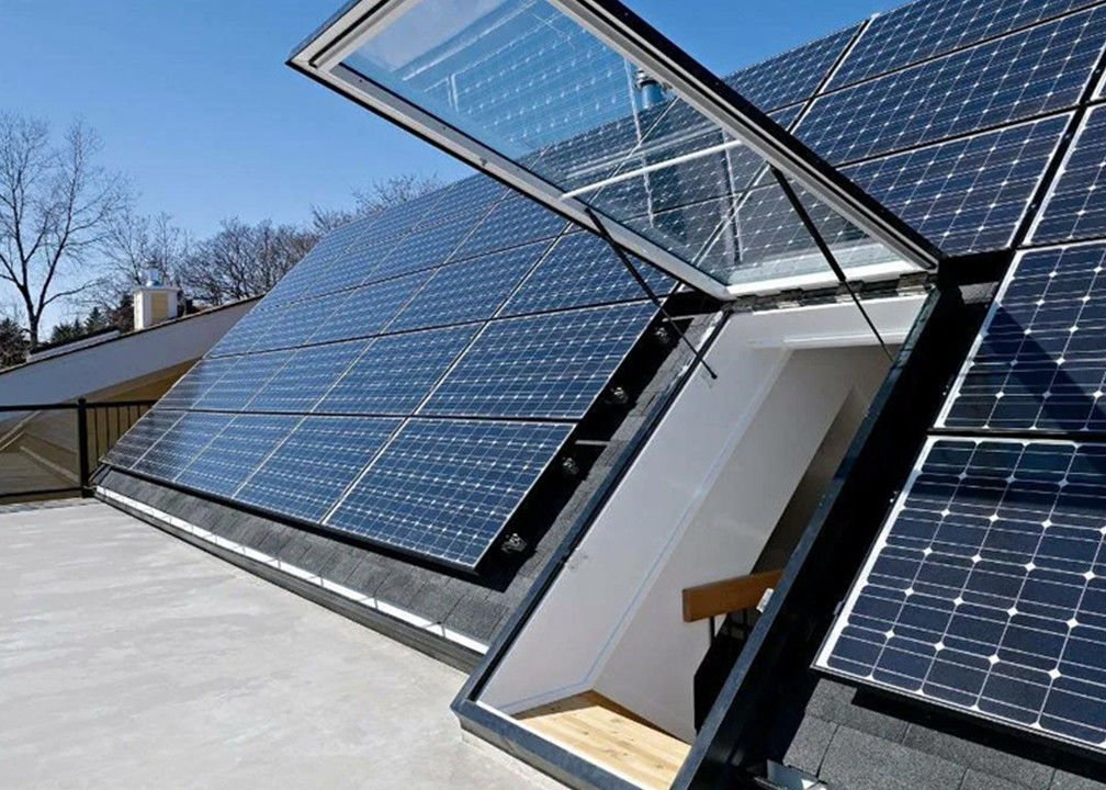 3-fazowy 5Kw 8Kw 10Kw 48V Zestaw hybrydowego układu słonecznego Kompletny system energii słonecznej