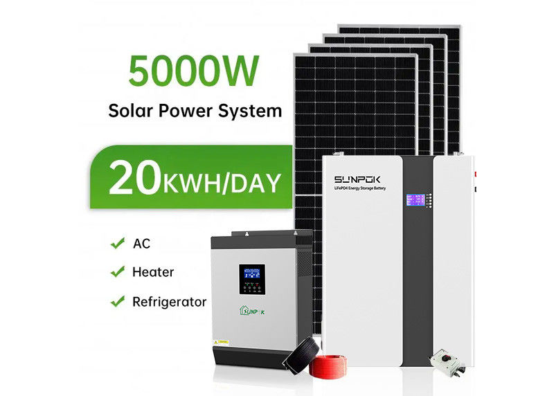 Fabryka hurtowa 10kw System energii słonecznej 3kw 5kw 10kw 20kw 30kw 50kw 100kw System hybrydowy