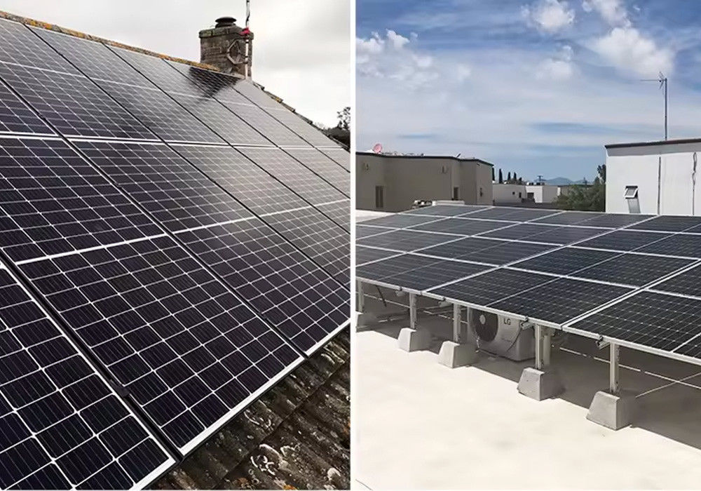hybrydowe systemy energetyki słonecznej 30kw 20kw 10kw Systemy magazynowania energii 3 fazy 40kwh Litowe baterie system słoneczny