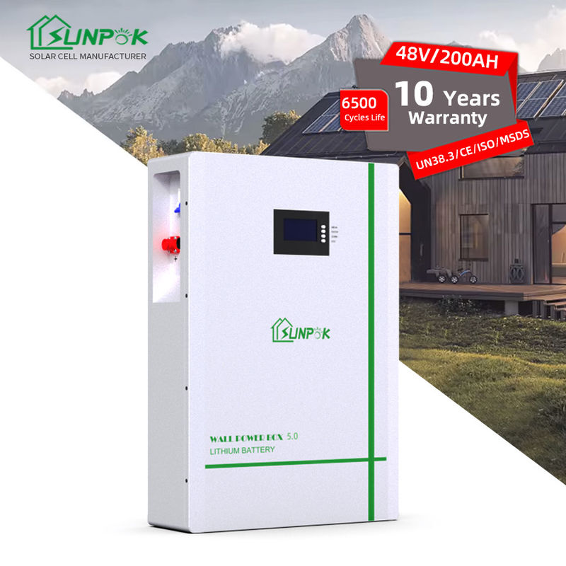 5kwh 10kwh akumulator litowy systemu słonecznego 48v 51.2v 100ah 200ah akumulator do przechowywania energii w domu