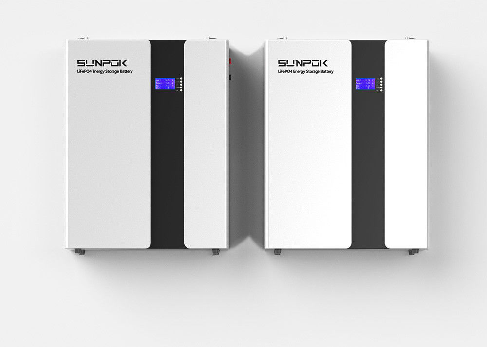 Łatwe zainstalowanie Lifepo4 Bateria na ścianie 48v 200ah z puszką Rs485 Port 9.6kwh 10.2kwh 15kwh