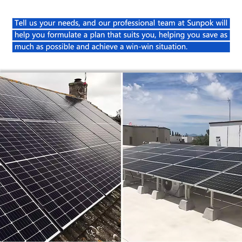 Systemy energetyki słonecznej 3kw 5kw 10kw 12kw 15kw Hybrid Off Grid Kompletny zestaw paneli słonecznych