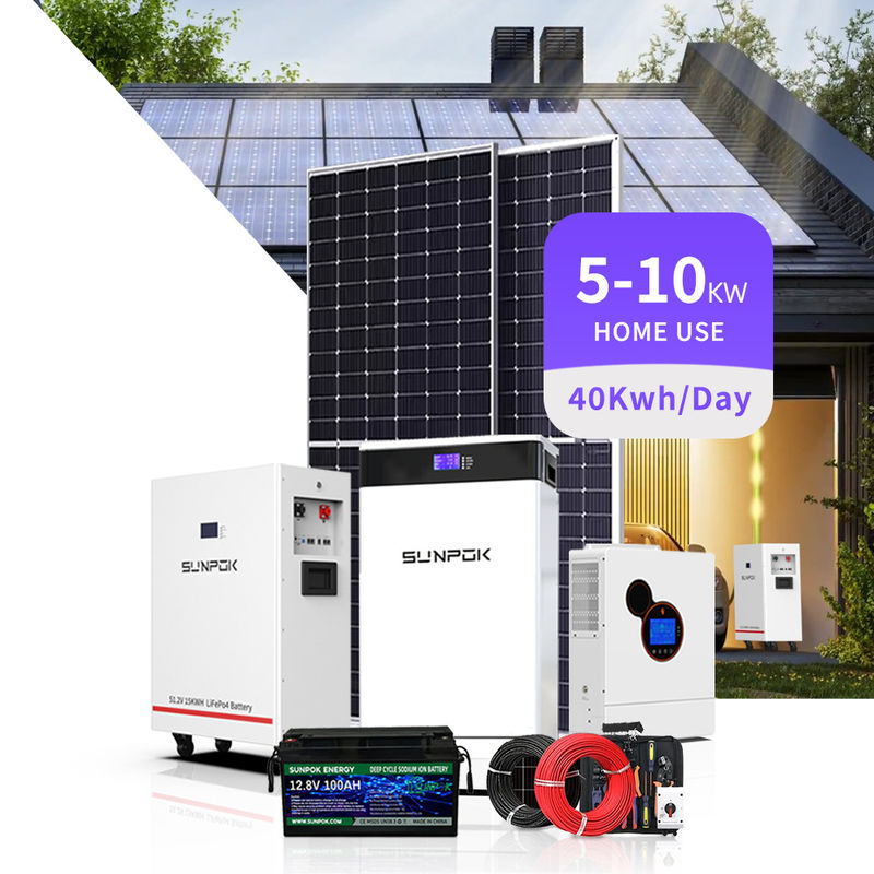 Litium LifePO4 Bateria 48v 200ah 5Kwh 10Kwh Power Wall z BMS dla systemu słonecznego poza siecią / hybrydowego