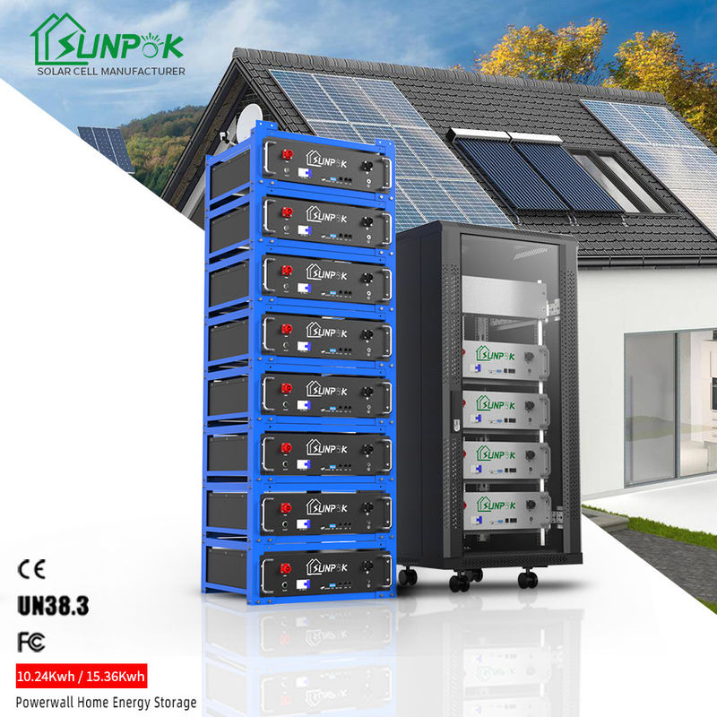 Akumulator rack Home Energy Storage Systems Akumulator Lifepo4 z Bluetoothem 48V 200AH 10kwh