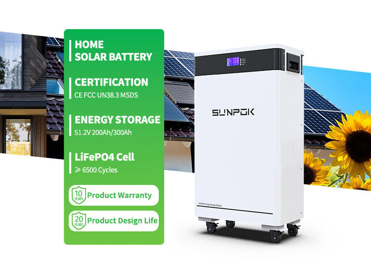 Baterie słoneczne Lifepo4 6kw Byd Bateria litowa słoneczna 48v 200ah 300ah Przechowywanie energii w domu