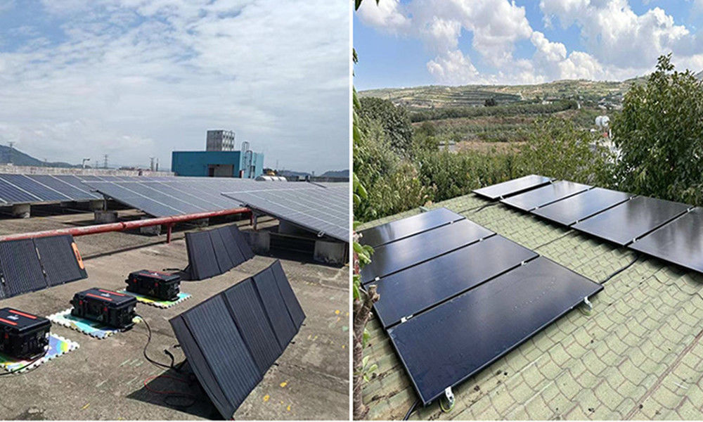 System energii słonecznej wyłączony z sieci z akumulatorem litowym 48v 3kw 8kw 10kw Solar Energy System Kit