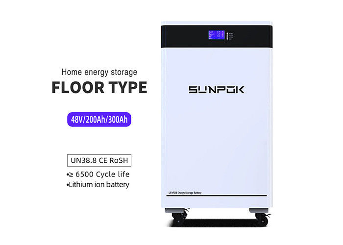 15KWH akumulator słoneczny 51.2V Litium Iron Phosphate 300AH Akumulator do magazynowania energii domowej z kółkami
