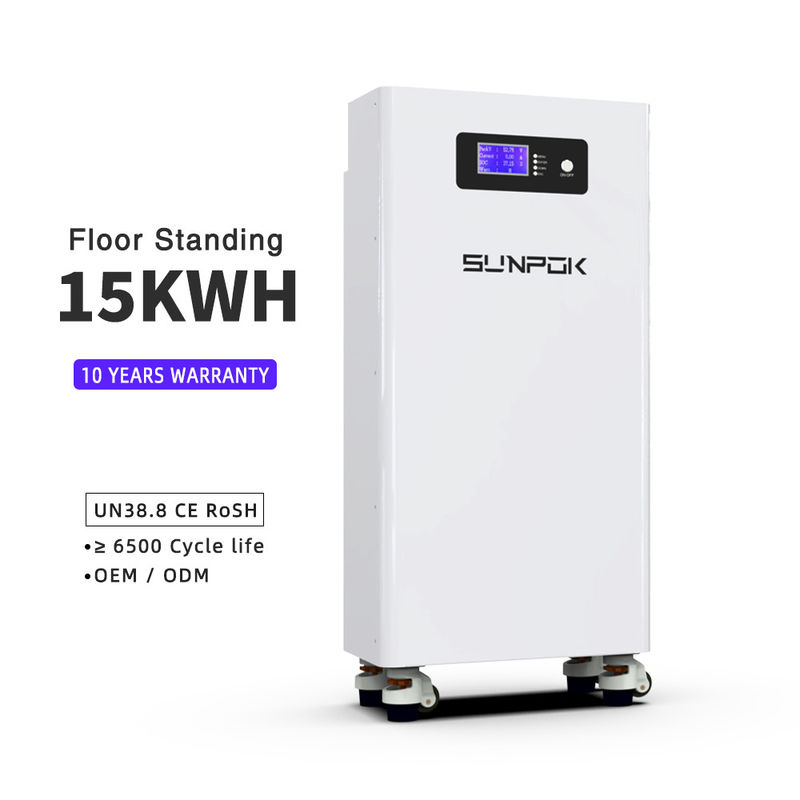 48V 300Ah 15Kwh Lifepo4 Bateria Bms 48V Litium Bateria słoneczna Lifepo4 Bateria do energii gospodarstwa domowego