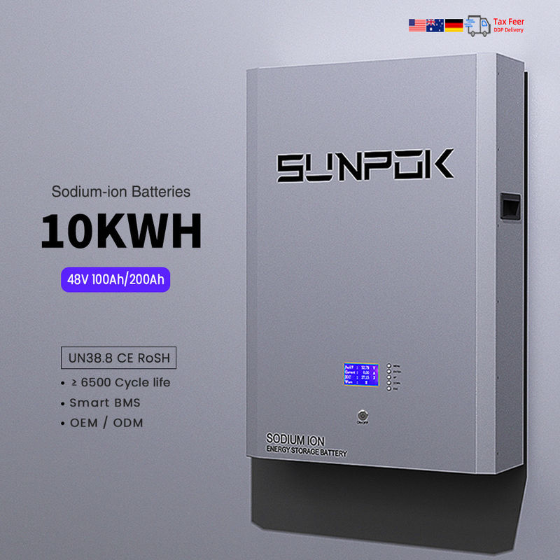 48V 10kwh Split Type Sodium Ion Storage Battery 200ah Solar Power Bank Wall Rechargeable Sodium Ion Rechargeable Battery