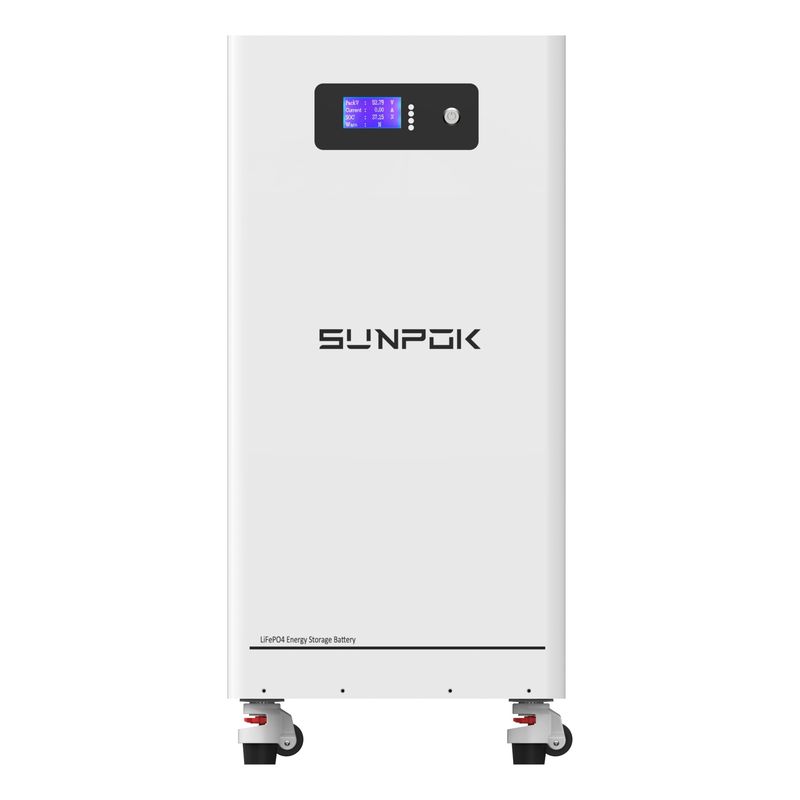Szybka dostawa 15kwh Domek System energii słonecznej 51.2V 300Ah LiFePO4 Litowy zestaw baterii Akumulacja energii