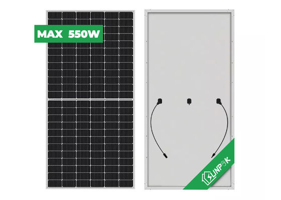 Black 450W 500W 550W Mono PV Panels Monocrystalline Solar Module