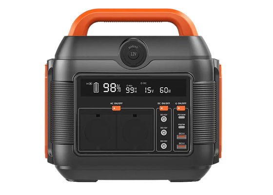 Portable Station Power Bank 600w Lithium Battery With Ac Dc Type C Pd Solar Generator