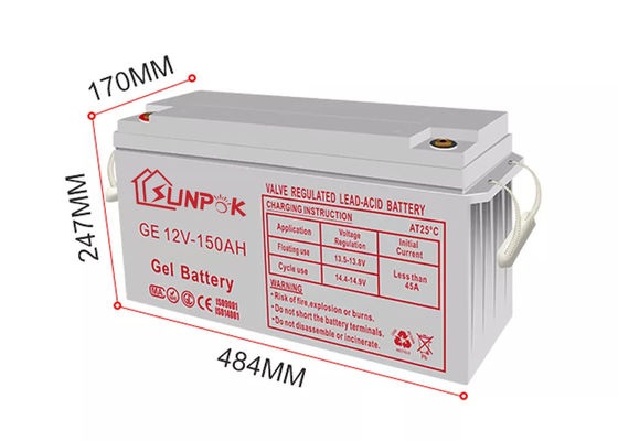12v deep cycle gel battery	: Longer Lifespan for Solar Energy Storage 12v gel battery